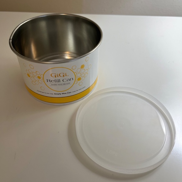 Gigi Soothing Azulene Hard Wax Beads AND Refill Can- 14 Oz NWT - Picture 8 of 8